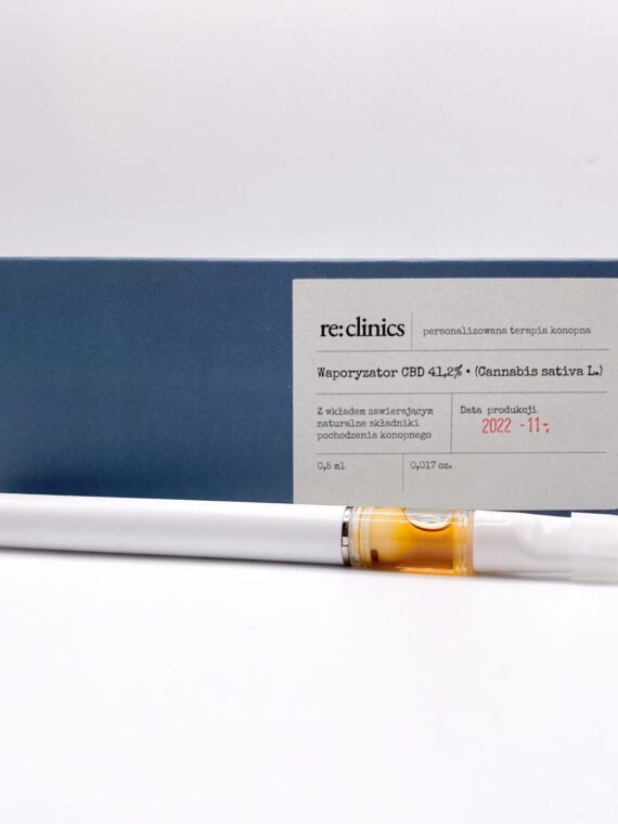 Inhalator CBD 41,2% wielorazowy